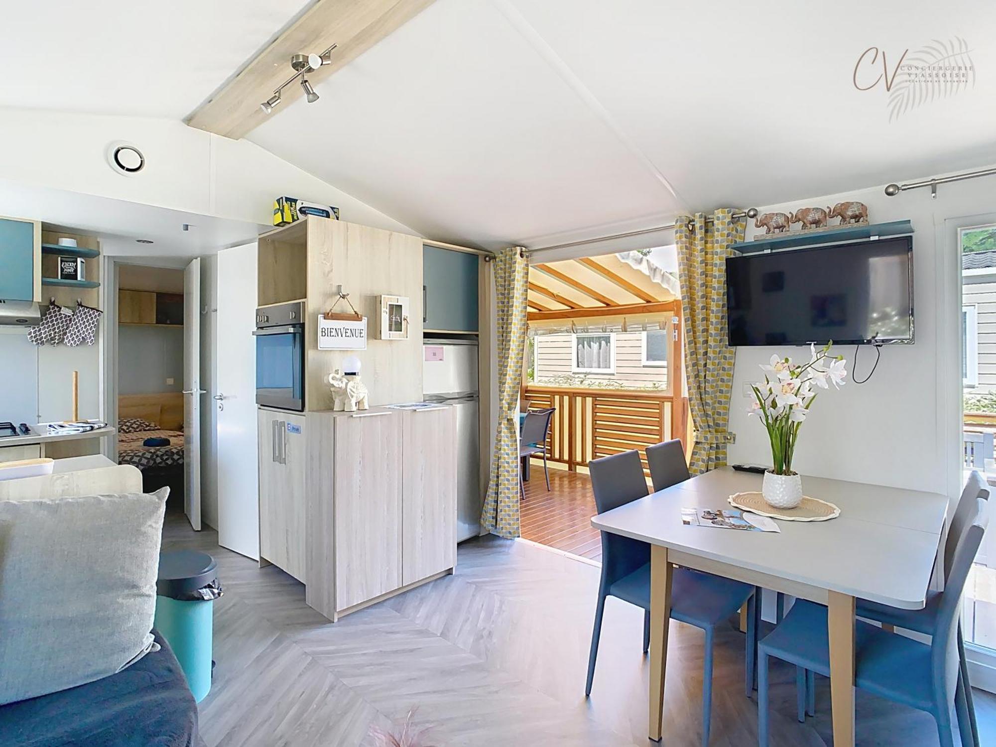 Mobil-Home Ja 68 A Vias - La Carabasse - Camping Siblu Avec Piscine Экстерьер фото